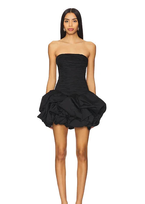 ‘Violette’ Bubble Hem Mini